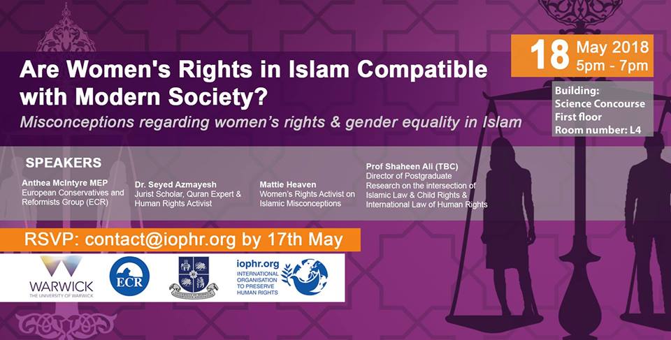 Policy Dialogue on Women’s Rights in Islam at Warwick University