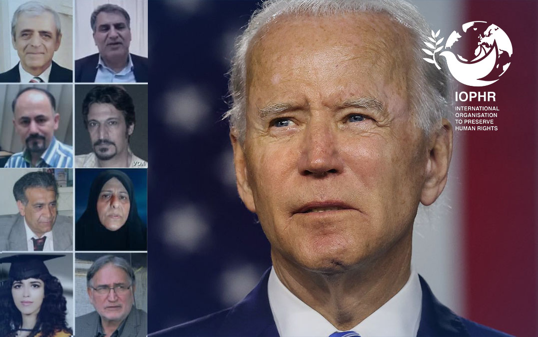 Iranian dissidents call upon President Joe Biden to keep pressure on the Iranian government