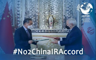 IOPHR statement on the need to immediately terminate the infamous agreement between the Iranian regime and the Chinese government, known as the Strategic Agreement