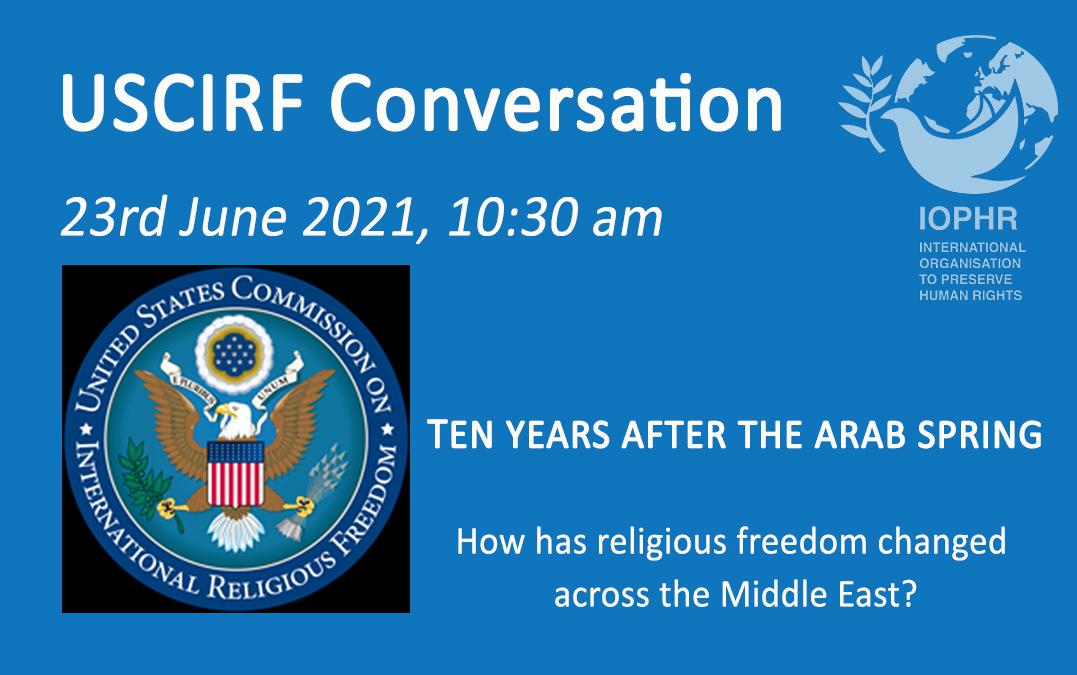 Event announcement from USCIRF – How has Religious Freedom Changed Across the Middle East?