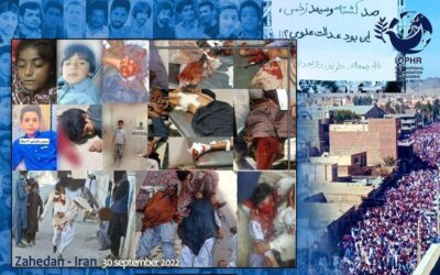IOPHR Statement on the First Anniversary of the Bloody Massacre and Tragedy in Zahedan