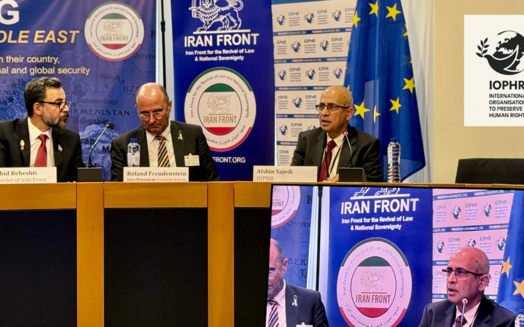 Report on IOPHR contribution on Iran Briefing Event