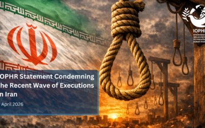 IOPHR Statement Condemning the Recent Wave of Executions in Iran